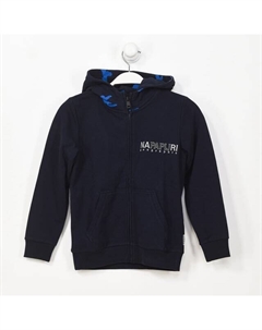 Толстовка Ga4Epv с длинными рукавами для мальчиков, синий Napapijri