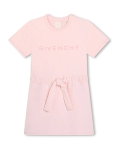 Kids платье с логотипом, розовый Givenchy