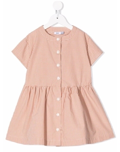 Платье Daylily в клетку, коричневый Knot