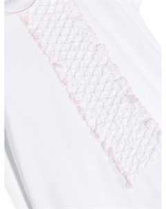 Ромпер со сборками, белый Siola