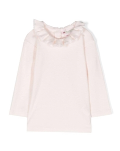 Футболка Billa с оборками, розовый Bonpoint