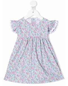 Туника ампирного силуэта с цветочным принтом, зеленый Siola