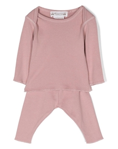 Комплект Timi из топа и брюк, розовый Bonpoint