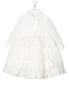 Платье мини с оборками, белый Mimisol