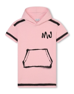 Платье с логотипом, розовый Marc jacobs kids