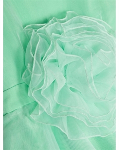 Платье с цветочным декором, зеленый Liu jo kids