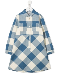 Платье в клетку, белый Woolrich kids