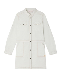 Джинсовое платье-рубашка Fairly, синий Bonpoint