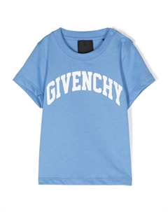 Kids футболка с логотипом, синий Givenchy