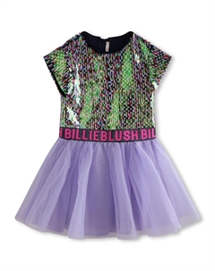 Платье с пайетками, фиолетовый Billieblush