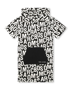Платье с логотипом, черный Marc jacobs kids
