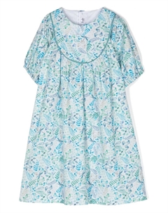 Платье с цветочным принтом, синий Il gufo