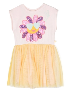 Платье с принтом, розовый Billieblush