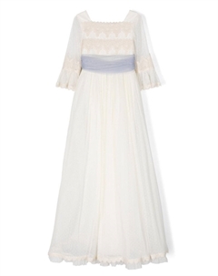 Платье макси Geraldine из тюля, белый Manuela macías