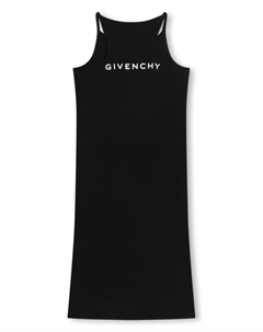 Kids платье с логотипом 4G, черный Givenchy