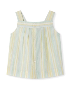 Блузка Soleil в полоску, желтый Bonpoint