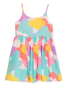 Платье с графичным принтом, синий Billieblush