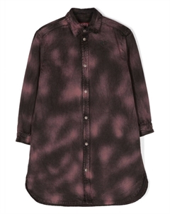 Платье-рубашка с эффектом потертости, розовый Diesel