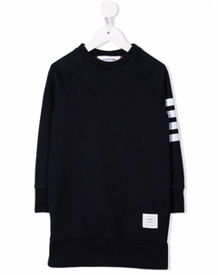 Платье с полосками 4-Bar, синий Thom browne