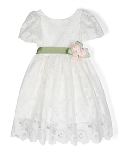 Кружевное платье, белый Monnalisa