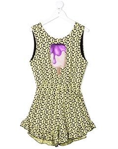 Комбинезон Columbia с принтом, желтый Wauw capow by bangbang