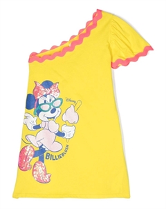 Платье мини с принтом Minnie Mouse из коллаборации с Disney, желтый Billieblush