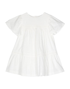 Платье Florence с короткими рукавами, белый Knot