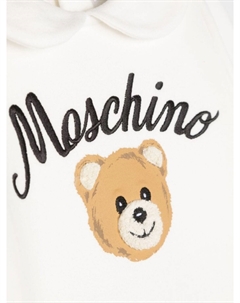 Пижама с вышитым логотипом, белый Moschino kids