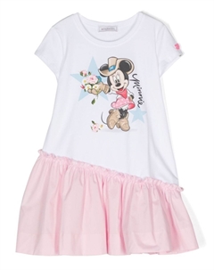 Платье Minnie, белый Monnalisa