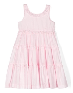 Платье с оборками, розовый Monnalisa