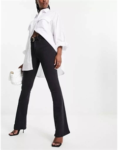 Серые расклешенные джинсы Scalpers