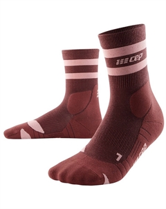 Женские походные носки средней длины в стиле 80-х, коричневый Cep