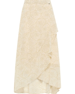 Юбка до колена, цвет Wollweiss Mehrfarbig Dreimaster