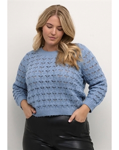Вязаный свитер HELENA, цвет faded denim Kaffe curve