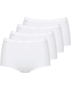 Трусы Taillen 4er Pack Basic+Maxi, белый Sloggi