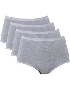 Трусы Taillen 4er Pack Basic+Maxi, серый Sloggi