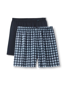 Трусы боксеры, ночной синий/небесно-голубой/пестрый синий Calida