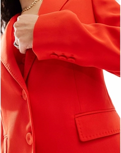 Блейзер Co-ord, красный Mango