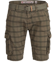 Обычные брюки-карго, зеленый Indicode jeans