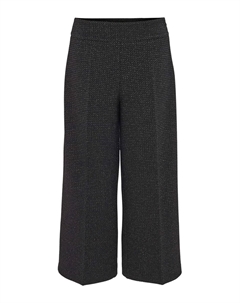 Широкие плиссированные брюки Misha, цвет mottled black Opus