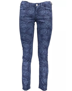 Синие хлопковые женские брюки Gant