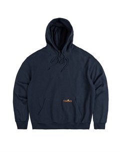 Свитер hooded label script sweat, синий Carhartt wip