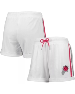 Женские шорты трехцветного цвета Lusso белого/розового цвета Phoenix Suns Melody с манжетами Unbranded