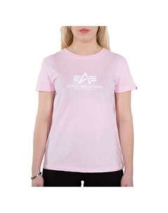 Футболка Basic, розовый Alpha industries