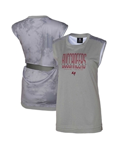 Женская серая майка Tampa Bay Buccaneers No Sweat Outerstuff