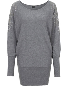 Пуловер, серый Bodyflirt