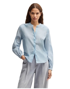 Рубашка с длинным рукавом, голубой Hugo boss