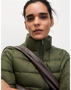 Стеганая куртка Packaway с перьями и пухом, цвет Hunter green Marks & spencer