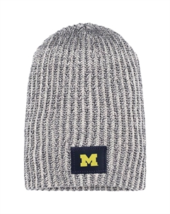 Женская серая шапка Love Your Melon Michigan Wolverines Unbranded