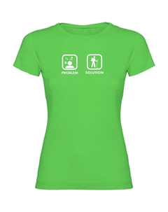 Футболка Problem Solution Trek, зеленый Kruskis